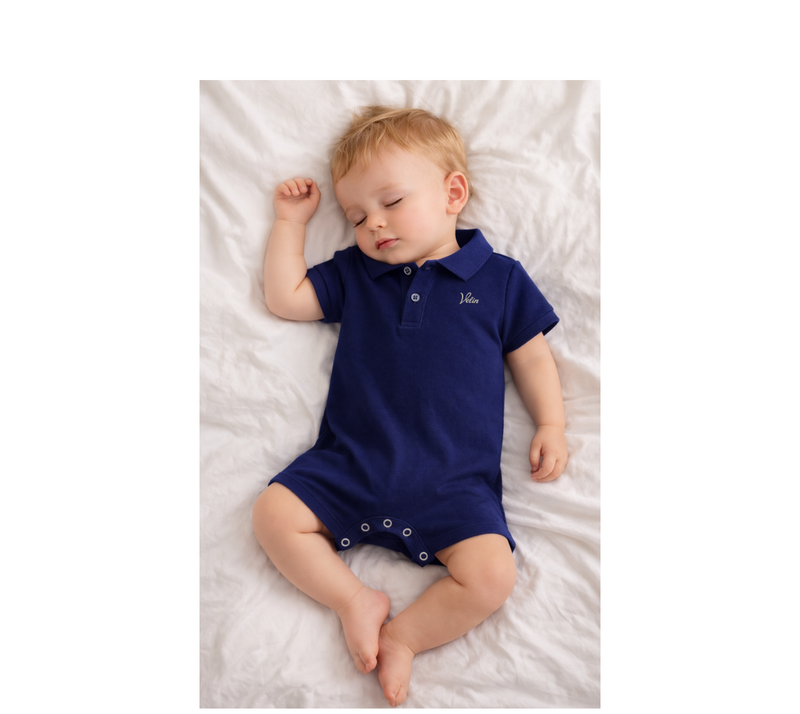 SIGNATURE POLO ROMPER